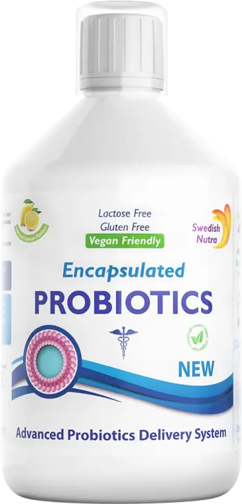 Swedish Nutra Probiotic (Encapsulated) Течен пробиотик за здрави черва и имунитет