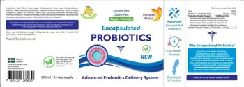 Swedish Nutra Probiotic (Encapsulated) Течен пробиотик за здрави черва и имунитет