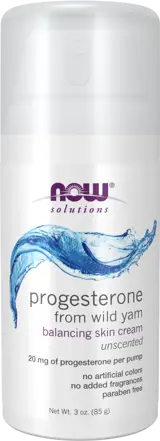 NOW Foods Progesterone Cream from Wild Yam Прогестерон Крем за Кожа