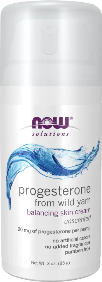 NOW Foods Progesterone Cream from Wild Yam Прогестерон Крем за Кожа