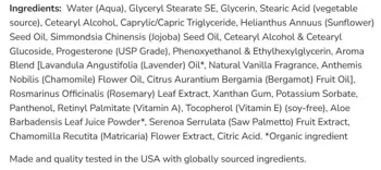 NOW Foods Progesterone Cream with Lavender Прогестерон Крем за Кожа с Лавандула - 85 грама