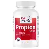 ZEINpharma Propionic Acid 500 mg Пропионова Киселина за здраве на червата и имунитета х 120 капсули