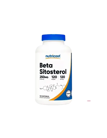 Nutricost Beta Sitosterol Простата - Бета-Ситостероли 250 mg х 120 софтгел капсули