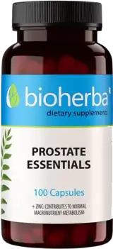 Bioherba Prostate Essentials Формула за простатата х 100 капсули