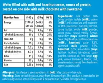 Protein Brix with Hazelnuts