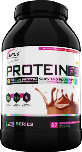 Protein F5 | Fusion Matrix Protein with Whey, Egg & Plant