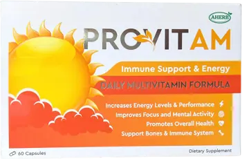 PROVIT AM | with ZMA, Rose Hips & Probiotics