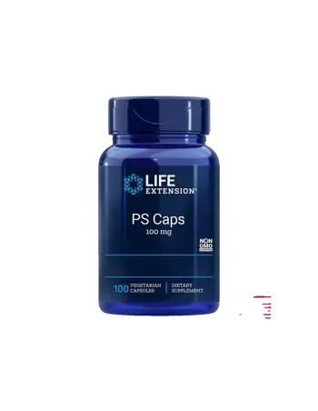 Life Extension PS Caps Фосфатидилсерин 100 mg х 100 капсули