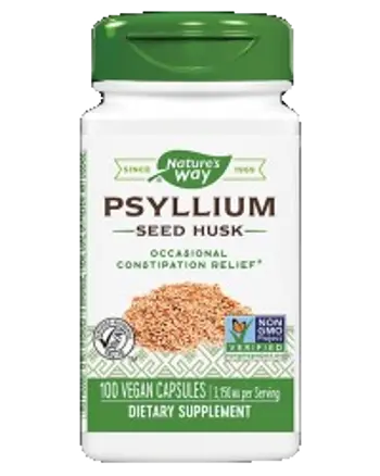 Nature's Way Psyllium Husks 525 mg Люспи от индийски живовляк х 100 капсули