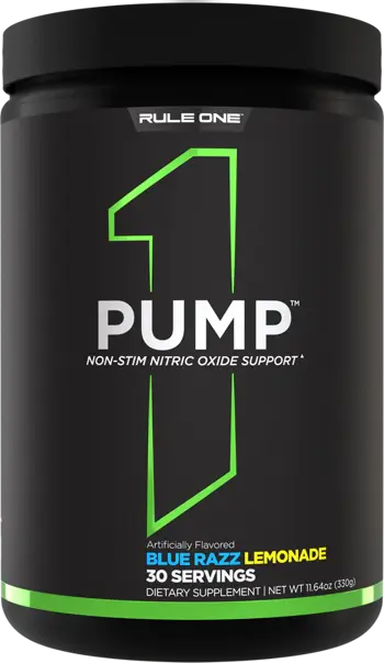 Rule1 Pump Stim-Free 2.0 Enhanced Nitric Oxide & Nutrient Delivery Support Азотен Бустър без Стимуланти - 231~330 грама, 30 дози