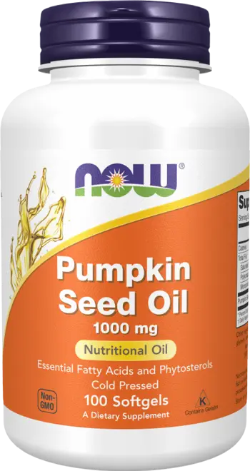 NOW Foods Pumpkin Seed Oil 1000 мг Масло от Тиква