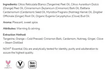 NOW Foods Pumpkin Spice Fall Oil Blend Етерично Масло - 30 мл