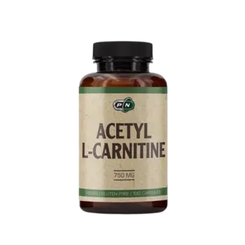 Pure Nutrition ACETYL L-CARNITINE 750 мг Ацетил L-Карнитин - 100 веге капсули, 100 дози