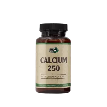 Pure Nutrition CALCIUM WITH VITAMIN D Калций + Витамин D3 - 100 таблетки, 100 дози