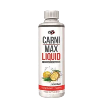 Pure Nutrition CARNI MAX LIQUID with GUARANA and GREEN TEA L-Карнитин + Гуарана и Зелен Чай