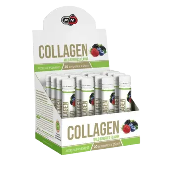 Pure Nutrition COLLAGEN LIQUID WILD BERRIES Течен Колаген - 20 ампули x 25 мл, 20 дози
