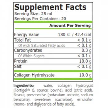 Pure Nutrition COLLAGEN LIQUID WILD BERRIES Течен Колаген - 20 ампули x 25 мл, 20 дози