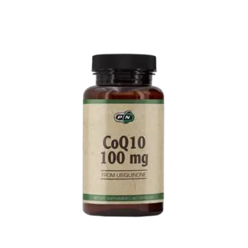 Pure Nutrition CoQ10 UBIQUINONE 100 мг CoQ10 Коензим Q10 - 30 гел капсули, 30 дози