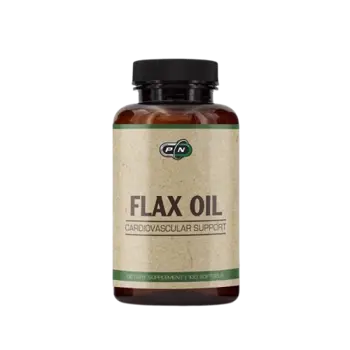 Pure Nutrition FLAX OIL 1000 мг Ленено Масло - 100 гел капсули, 100 дози