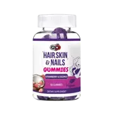 Pure Nutrition HAIR, SKIN & NAILS GUMMIES STRAWBERRY & COCONUT Формулата за Коса, Кожа и Нокти - 60 желирани гъмита, 30 дози