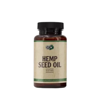 Pure Nutrition HEMP SEED OIL 500 мг Масло от Конопено Семе - 60 капсули, 30 дози