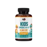 Pure Nutrition KIDS OMEGA 3-6-9 LEMON & ORANGE Омега 3 6 9 Есенциални Мастни Киселини на Желирани Таблетки - 60 желирани таблетки, 20 дози