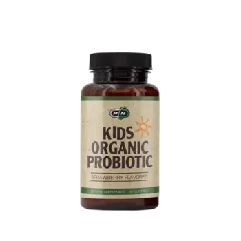 Pure Nutrition KIDS ORGANIC PROBIOTIC STRAWBERRY Био Пробиотик за Деца - 30 гъмита, 30 дози