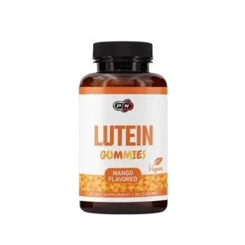 Pure Nutrition LUTEIN MANGO FLAVORED Лутеин Меки Желирани Бонбони - 30 гъмита, 30 дози