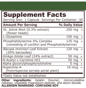 Pure Nutrition MIND MATRIX Формула за Мисълта - 30 капсули, 30 дози