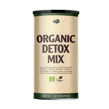 Pure Nutrition ORGANIC DETOX MIX Mикс от Супер Храни за Детоксикация на Тялото - 300 грама, 30 дози
