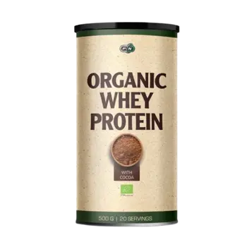 Pure Nutrition ORGANIC WHEY PROTEIN WITH COCOA Висококачествен Суроватъчен Протеин - 500 грама, 20 дози