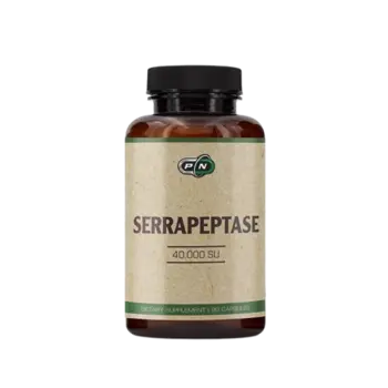 Pure Nutrition SERRAPEPTASE 40,000 Серапептаза - 90 веге капсули, 90 дози