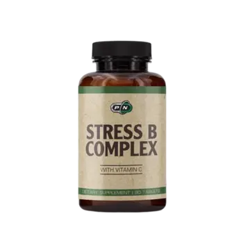 Pure Nutrition STRESS B COMPLEX WITH VITAMIN C Анти Стрес Формула B-Комплекс - 90 таблетки, 90 дози