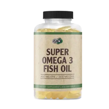 Pure Nutrition SUPER OMEGA 3 FISH OIL 1200 мг Рибено Масло 400 EPA / 300 DHA