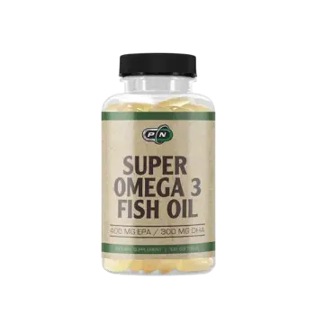 Pure Nutrition SUPER OMEGA 3 FISH OIL 1200 мг Рибено Масло 400 EPA / 300 DHA