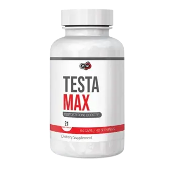 Pure Nutrition TESTAMAX Тестостеронов Бустър - 84 капсули, 42 дози