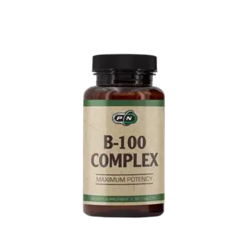 Pure Nutrition VITAMIN B-100 COMPLEX SUSTAINED RELEASE Витамин B-Комплекс - 50 таблетки, 50 дози