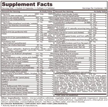Pure Nutrition WOMEN'S PACK Мултивитаминен Комплекс за Жени - 30 пакета, 30 дози