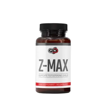 Pure Nutrition Z-MAX Цинк, Магнезий, Витамин В6 с Мелатонин - 90 капсули, 90 дози