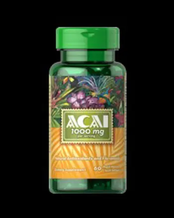 Acai 1000 mg - 60 Гел капсули, 30 Дози