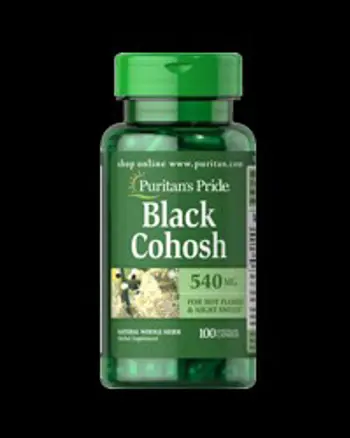 Black Cohosh 540 mg - 100 капсули, 100 Дози