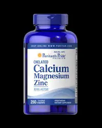 Chelated Calcium Magnesium Zinc - 250 каплети, 83 Дози