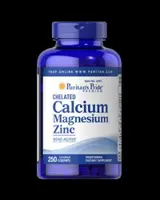 Chelated Calcium Magnesium Zinc - 250 каплети, 83 Дози