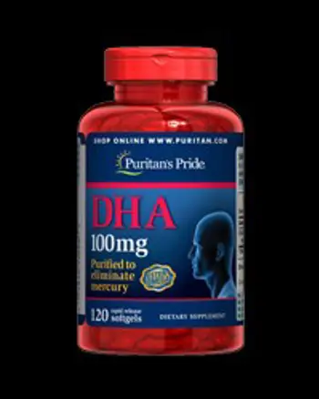 DHA 100 mg - 120 Гел капсули, 120 Дози