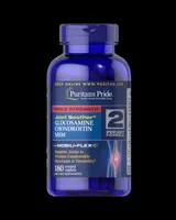 Triple Strength Glucosamine, Chondroitin & MSM - 180 каплети, 90 Дози