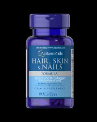 Hair, Skin & Nails Formula - 60 каплети, 20 Дози