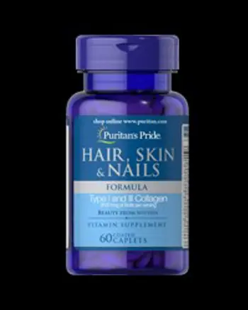 Hair, Skin & Nails Formula - 60 каплети, 20 Дози