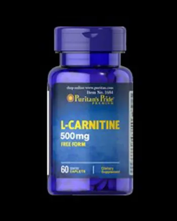 L-Carnitine 500 mg - 60 каплети, 60 Дози