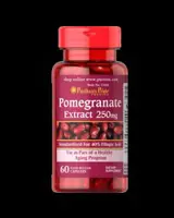 Pomegranate Extract 250 mg - 60 капсули, 60 Дози