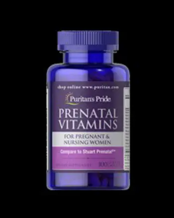 Prenatal Vitamins - 100 каплети, 100 Дози